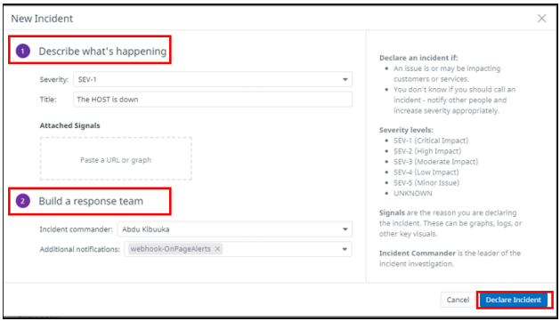 OnPage Datadog Integration