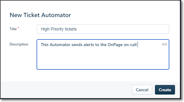 OnPage Freshservice Integration