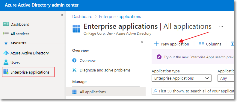 OnPage MS AAD Integration