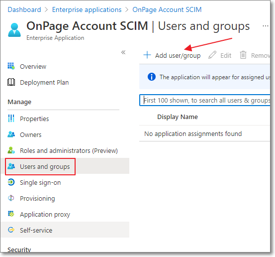 OnPage MS AAD Integration