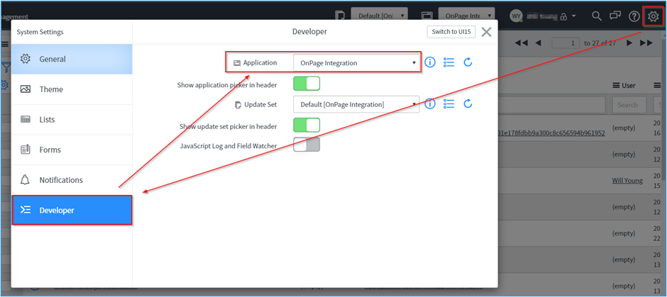 OnPage Servicenow Integration