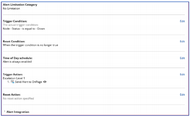 OnPage Solarwinds Integration