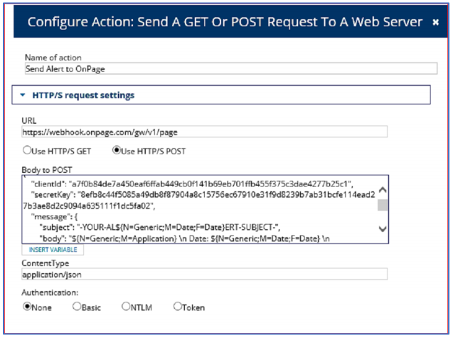 OnPage Solarwinds Integration